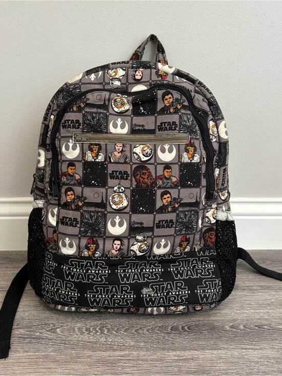 Star Wars Other - Star Wars The Force Awakens Comic Panel Backpack Rey Finn BB-8 Chewbacca